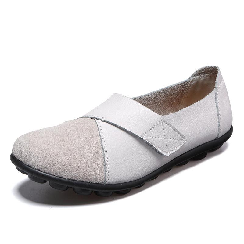 Sapatilha Ortopédica Feminina Loafer Couro - Frete Grátis Loja Rinove