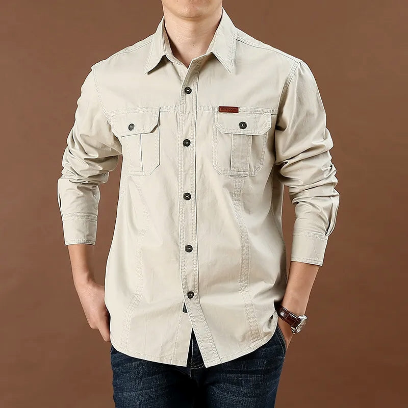 Camisa Masculina Ecke Ohio Casual